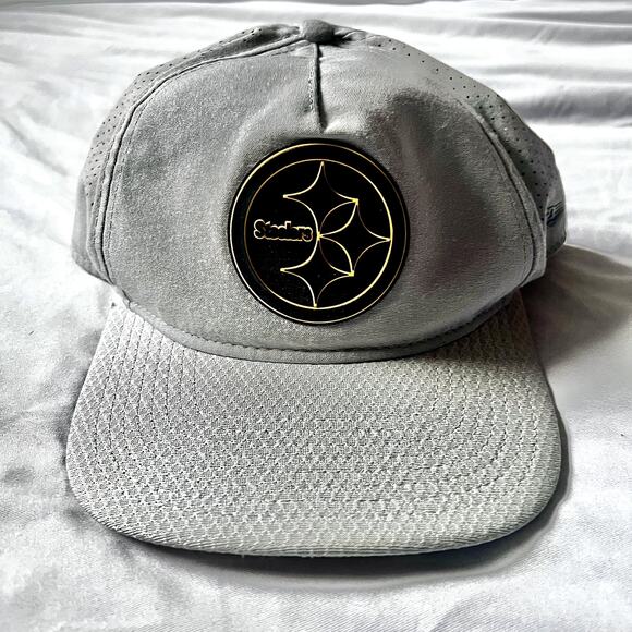 Pittsburgh Steelers New Era 9FIFTY Golfer Sideline Training Cap Snapback - Picture 1 of 7